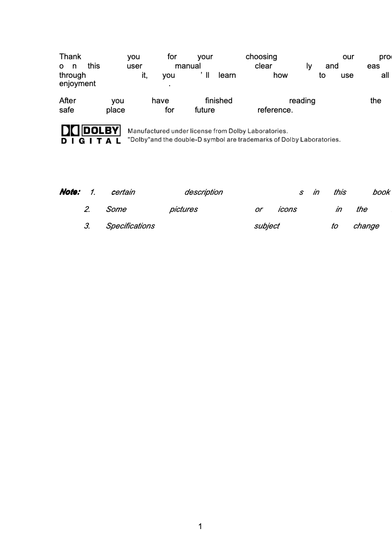 Image de la première page du manuel de l'appareil N420i