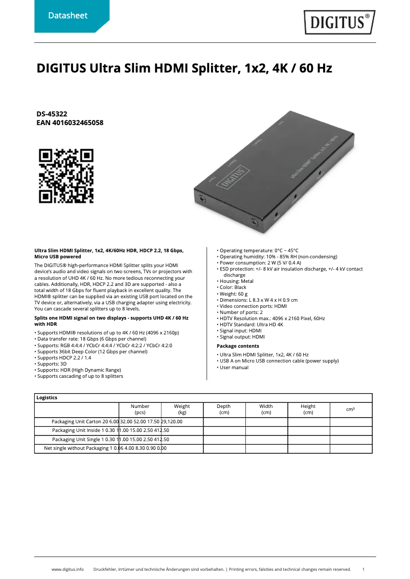 Image de la première page du manuel de l'appareil DS-45322