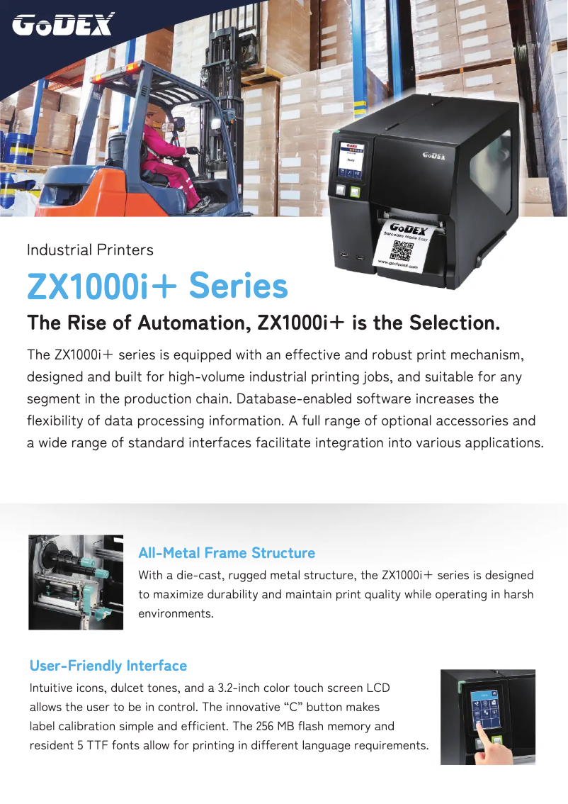 Image de la première page du manuel de l'appareil ZX1300i
