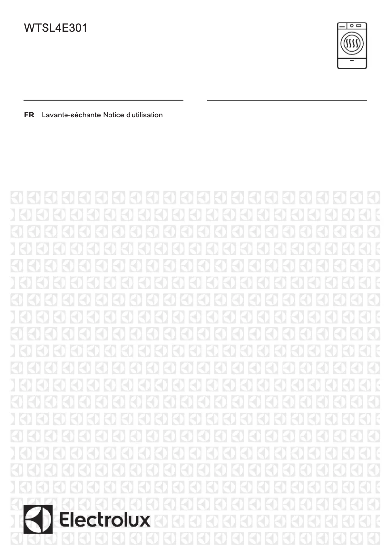 Page 1 de la notice Manuel utilisateur Electrolux WTSL4E301