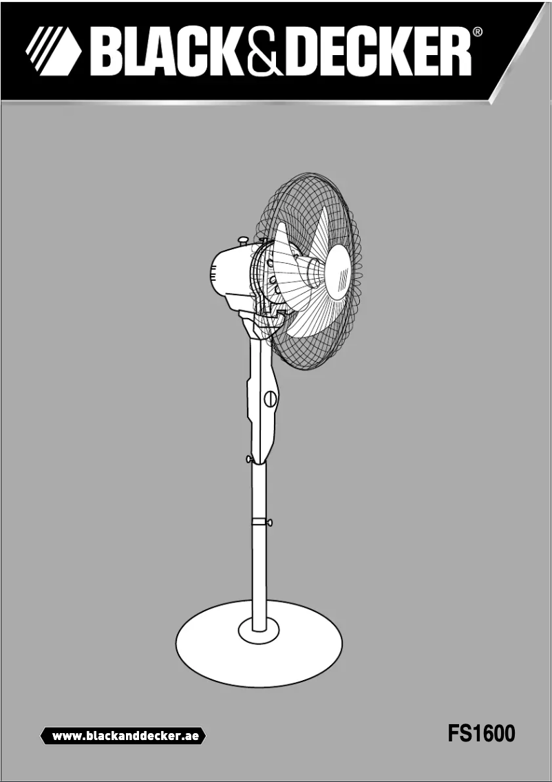 Imagen de la primera página del manual del dispositivo FS1600