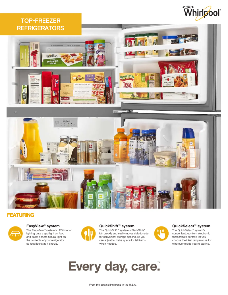 Image de la première page du manuel de l'appareil WRT518SZFB