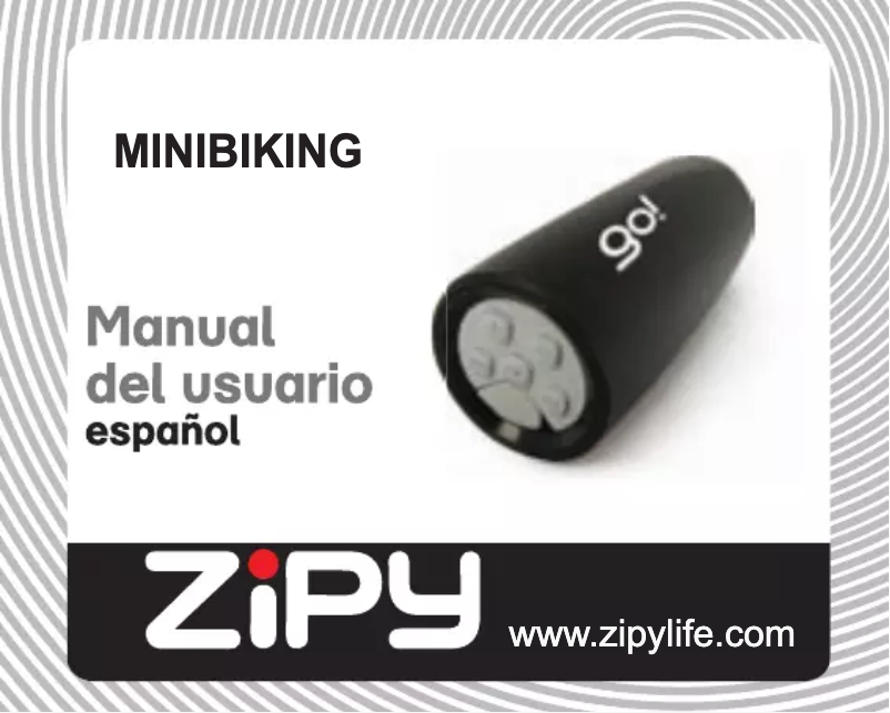 Page n°1 - Manuel utilisateur Zipy GO Minibiking