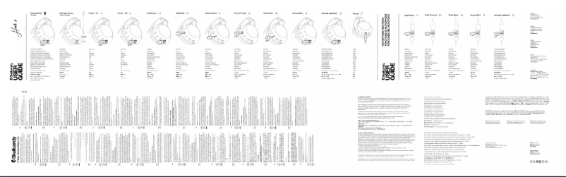 Page 1 de la notice Manuel utilisateur Skullcandy Hesh 2 Wireless