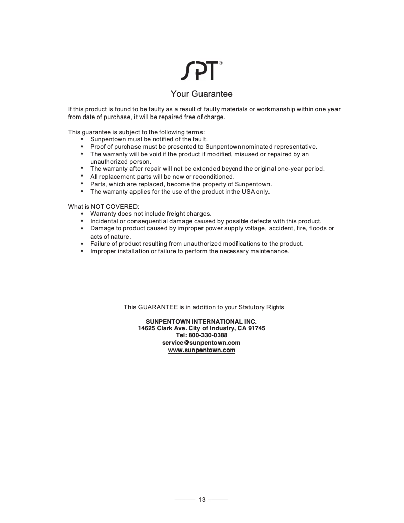 Image de la première page du manuel de l'appareil SU-3882