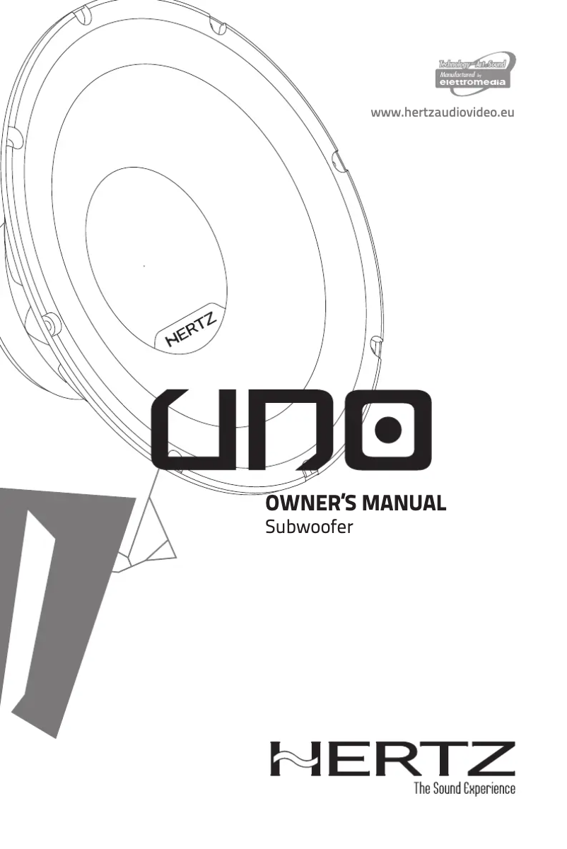 Página 1 del manual Manual de usuario Hertz UNO S 300 S4