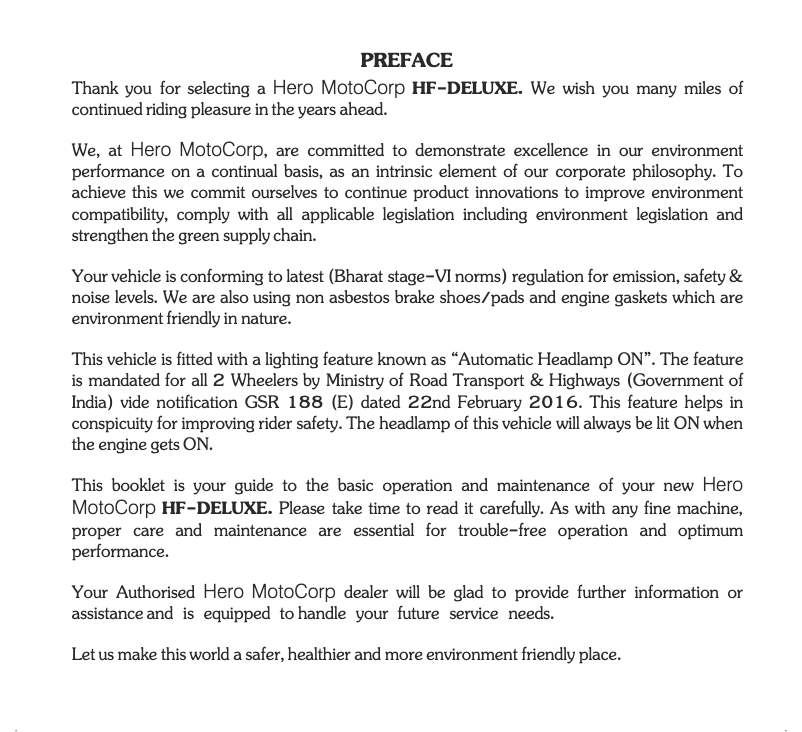 Página 1 del manual Manual de usuario Hero HF-Deluxe (2022)