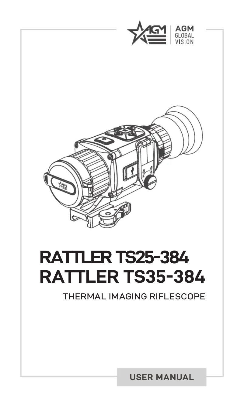 Page 1 de la notice Manuel utilisateur AGM Rattler TS35-384