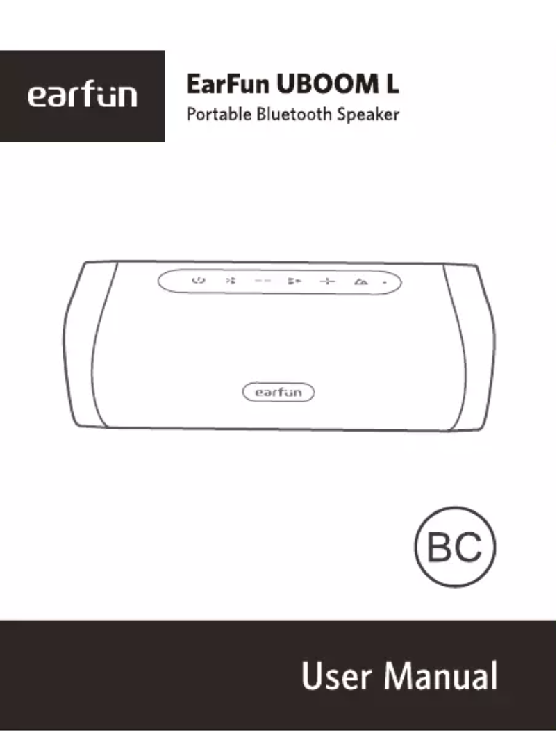 Image de la première page du manuel de l'appareil UBOOM L