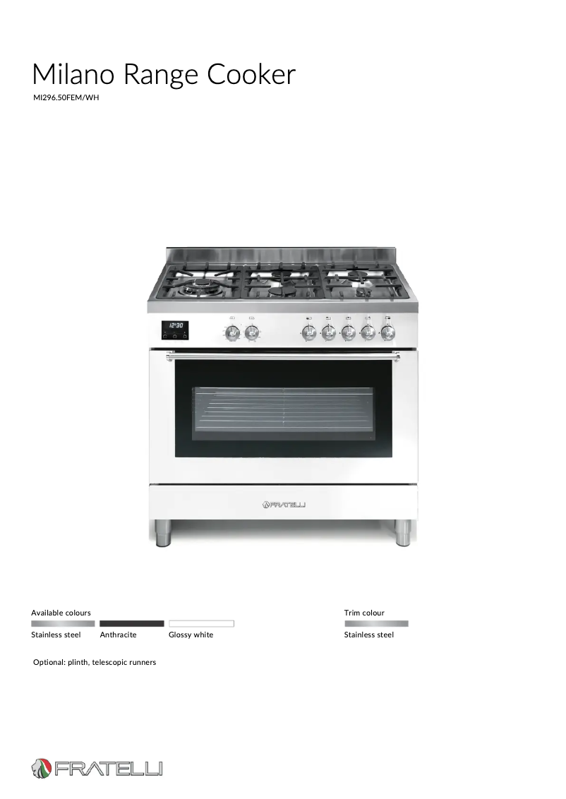 Page n°1 - Fiche technique Fratelli MI29650FEMWH