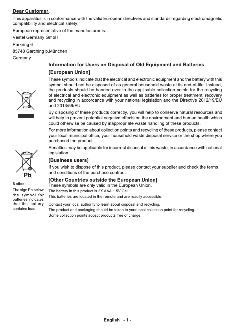 Image de la première page du manuel de l'appareil LT-55VU83A