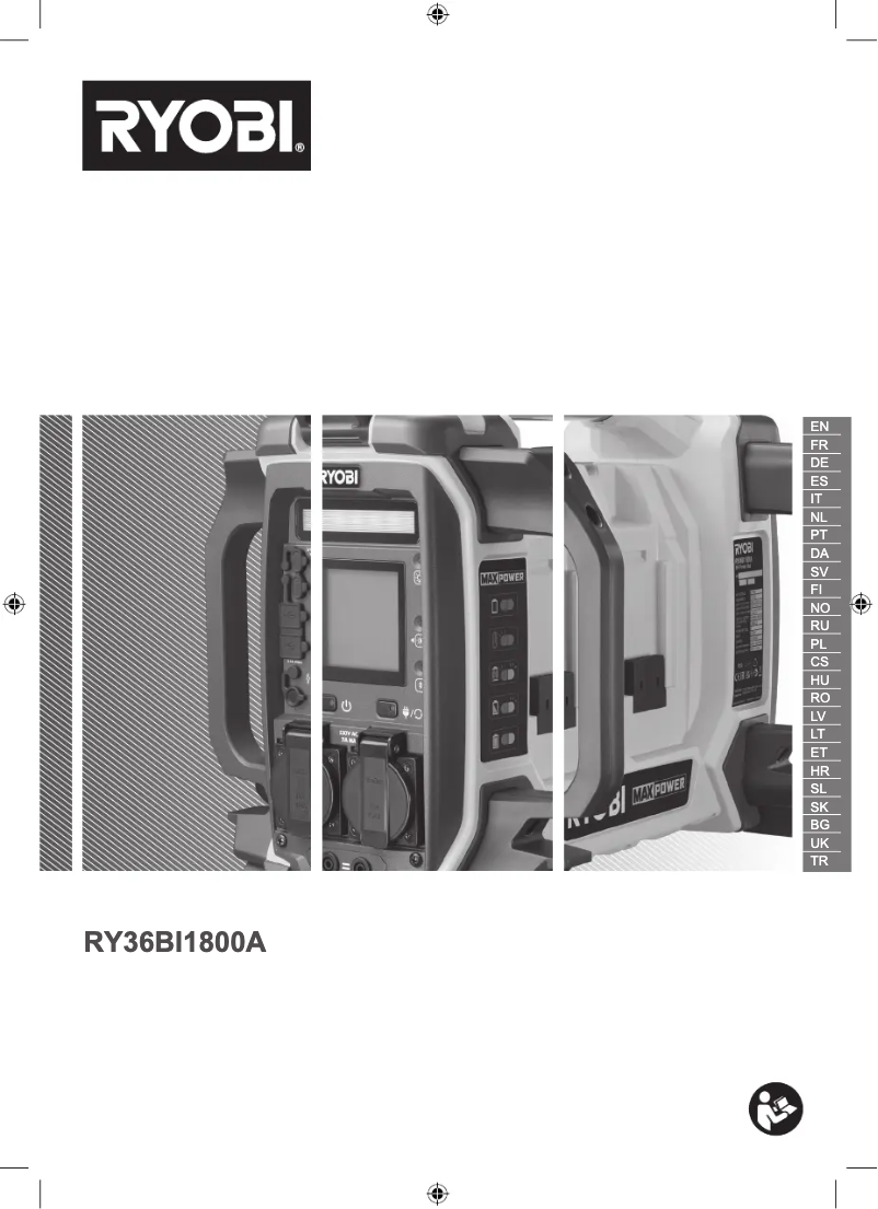 Página 1 del manual Manual de usuario RYOBI Max Power RY36BI1800A