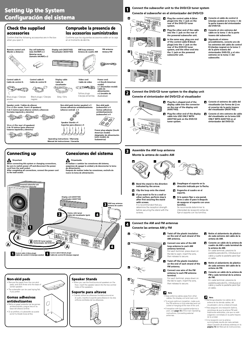 Page 1 de la notice Manuel utilisateur Pioneer HTZ-700DV