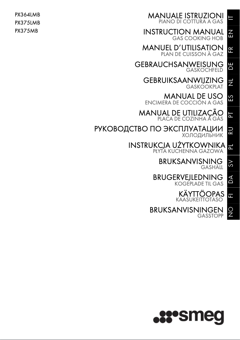 Image de la première page du manuel de l'appareil PX375MB