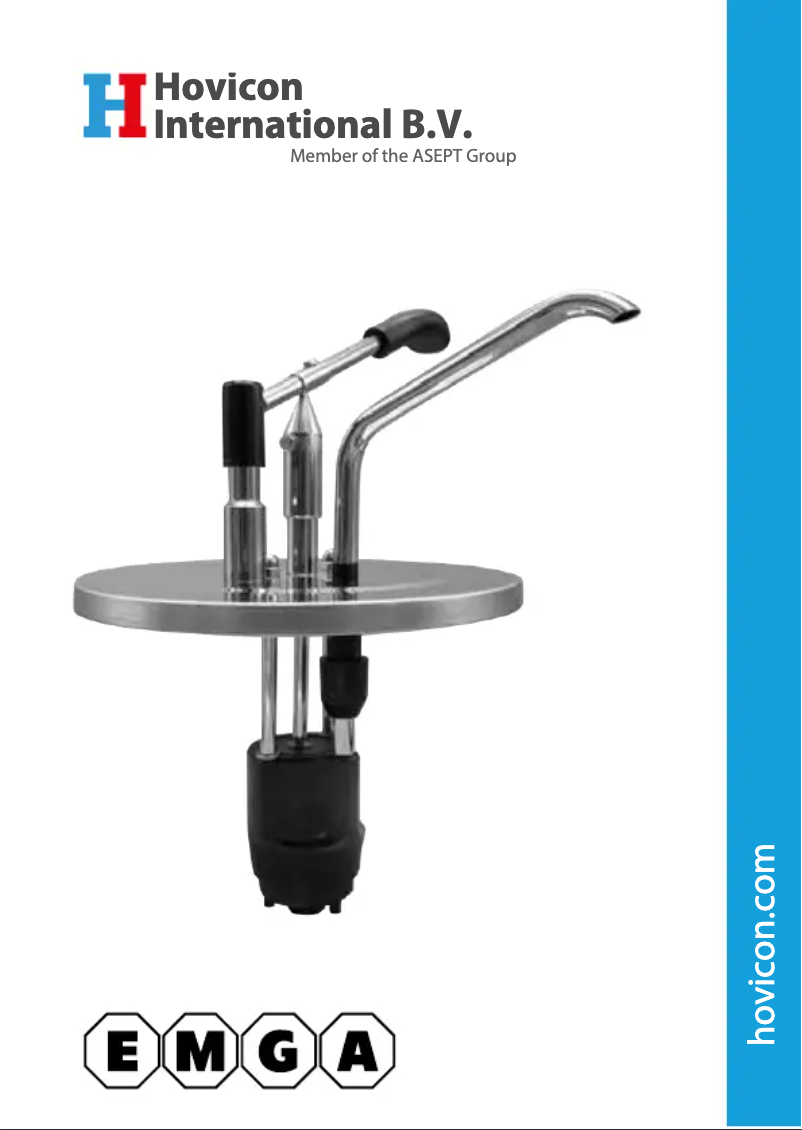 Page 1 de la notice Manuel utilisateur Hovicon 865012