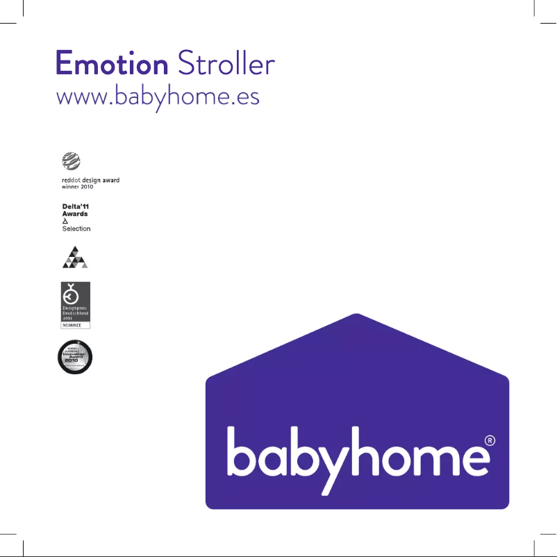 Page n°1 - Manuel utilisateur Babyhome Emotion