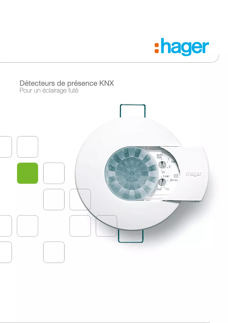 Page 1 de la notice Brochure Hager EER501CH