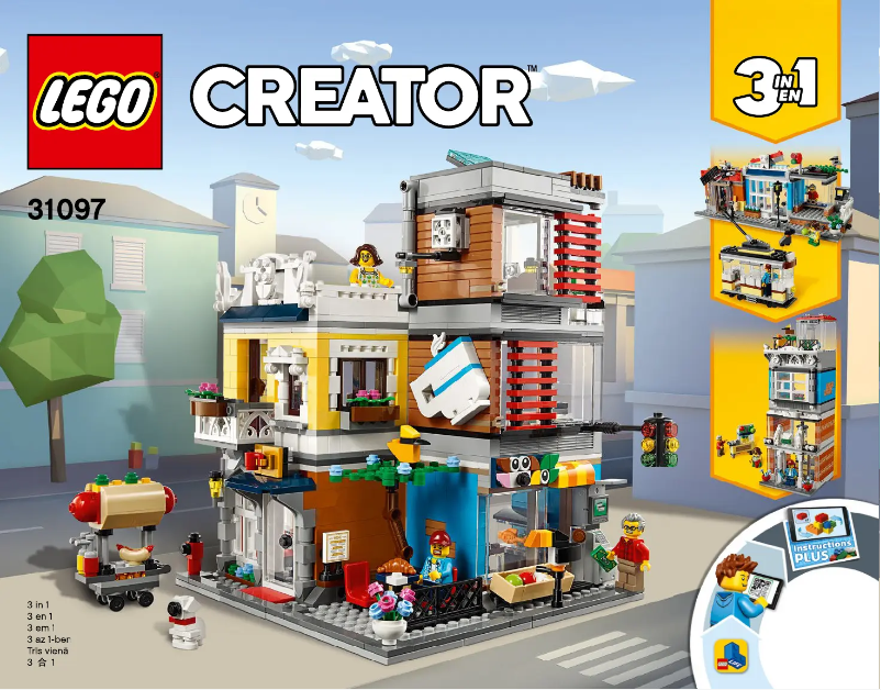 Page 1 de la notice Manuel utilisateur Lego Creator 31097