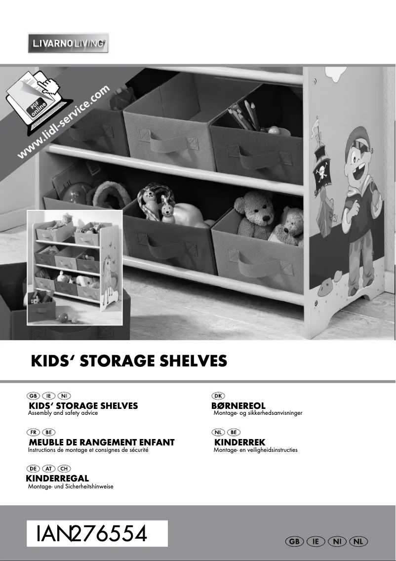 Page 1 de la notice Manuel utilisateur Livarno Lux HG00701A