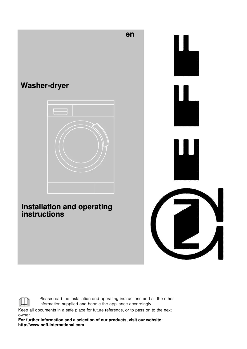 Page n°1 - Manuel utilisateur Neff V6540X0