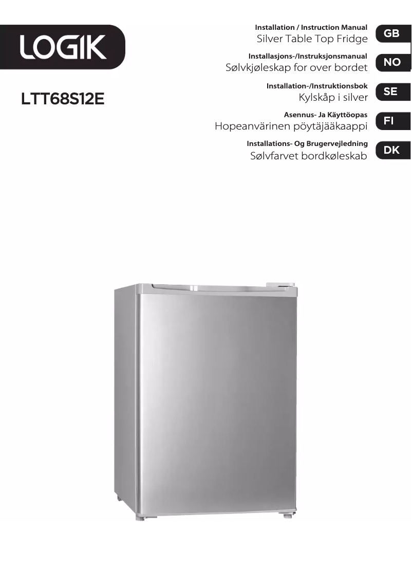 Imagen de la primera página del manual del dispositivo LTT68S12E