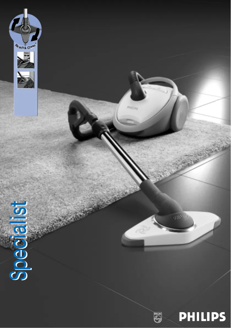 Page 1 de la notice Manuel utilisateur Philips Specialist FC9114