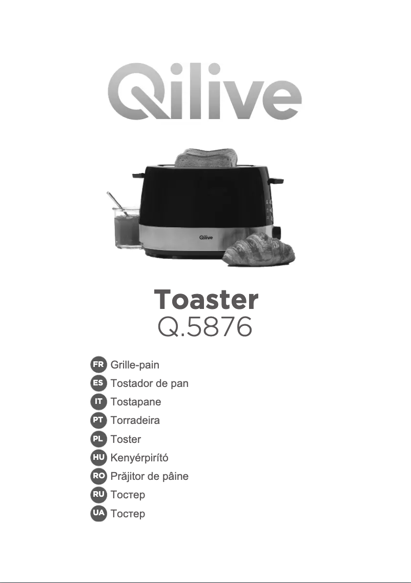 Page n°1 - Manuel utilisateur Qilive Q.5876