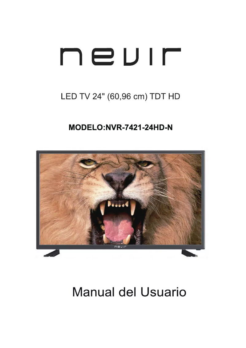 Page n°1 - Manuel utilisateur Nevir NVR-7421-24HD-N