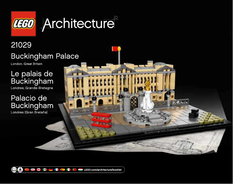 Page n°1 - Manuel utilisateur Lego Architecture 21029