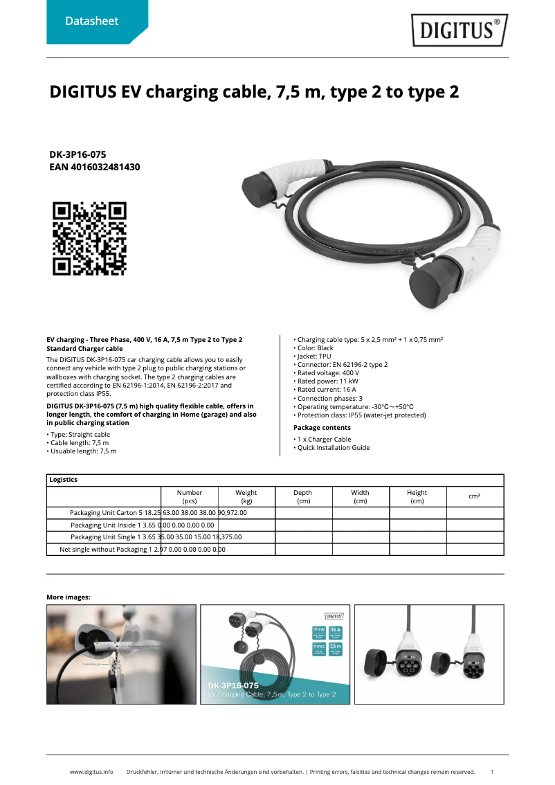 Image de la première page du manuel de l'appareil DK-3P16-075