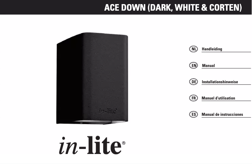 Image de la première page du manuel de l'appareil Ace Down