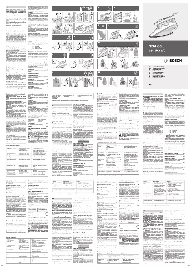 Image de la première page du manuel de l'appareil TDA6665