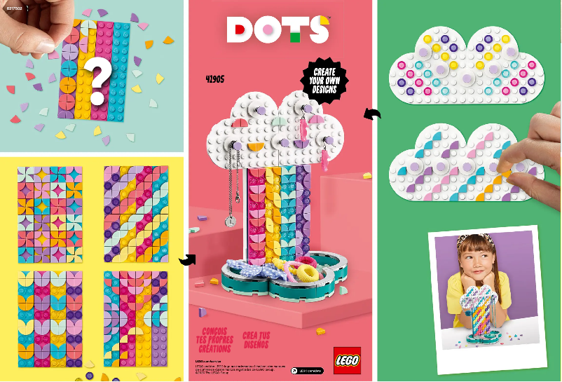 Page n°1 - Manuel utilisateur Lego DOTS 41905
