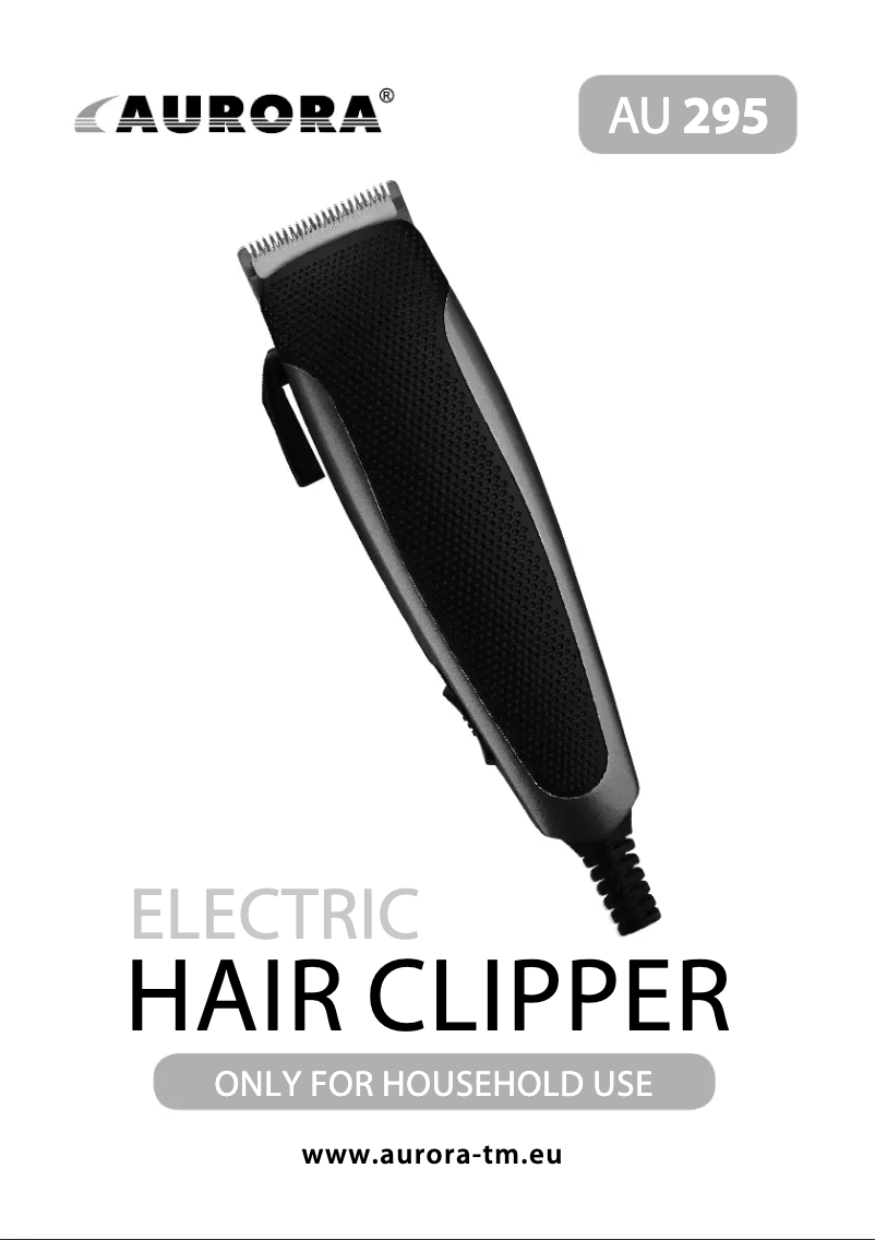 Image de la première page du manuel de l'appareil AU295