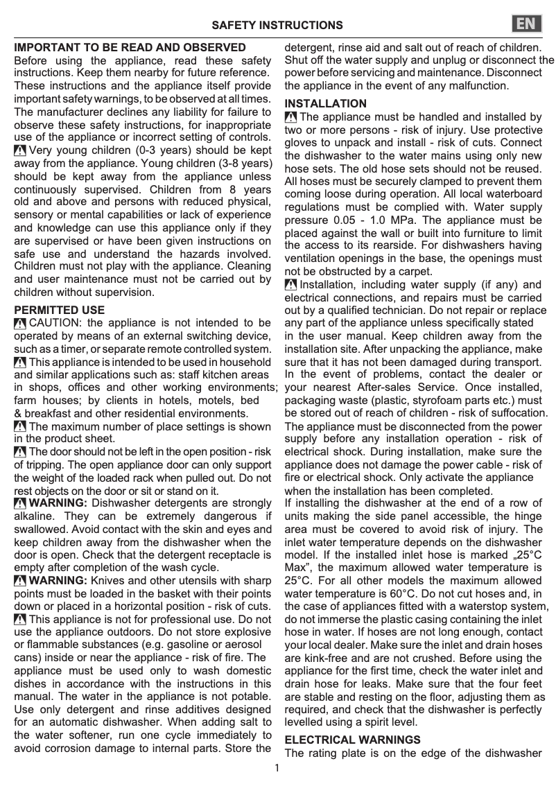 Image de la première page du manuel de l'appareil DSIC 3M19