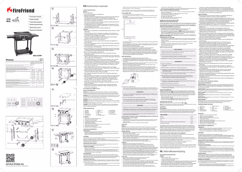 Image de la première page du manuel de l'appareil BQ-6349F