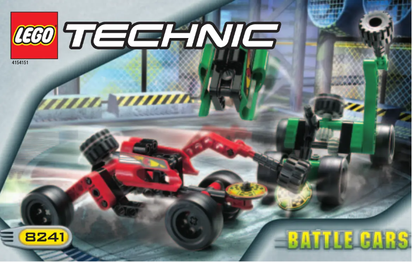 Page n°1 - Manuel utilisateur Lego Technic 8241