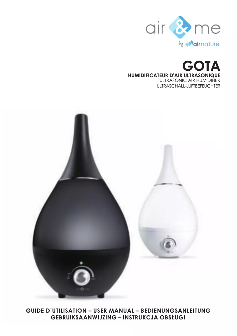 Image de la première page du manuel de l'appareil Gota
