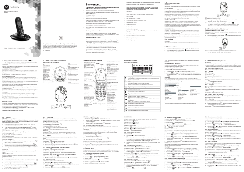 Imagen de la primera página del manual del dispositivo C1014LX