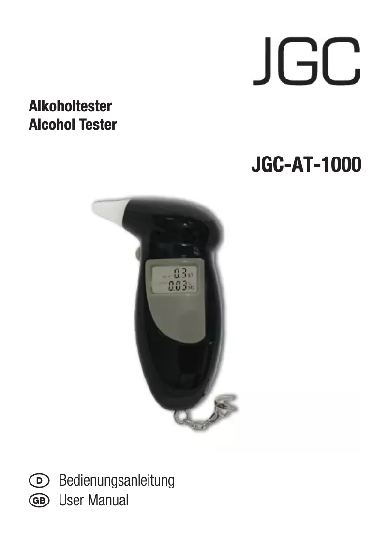 Image de la première page du manuel de l'appareil AT-1000