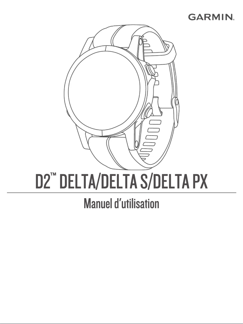 Page n°1 - Manuel utilisateur Garmin D2 Delta