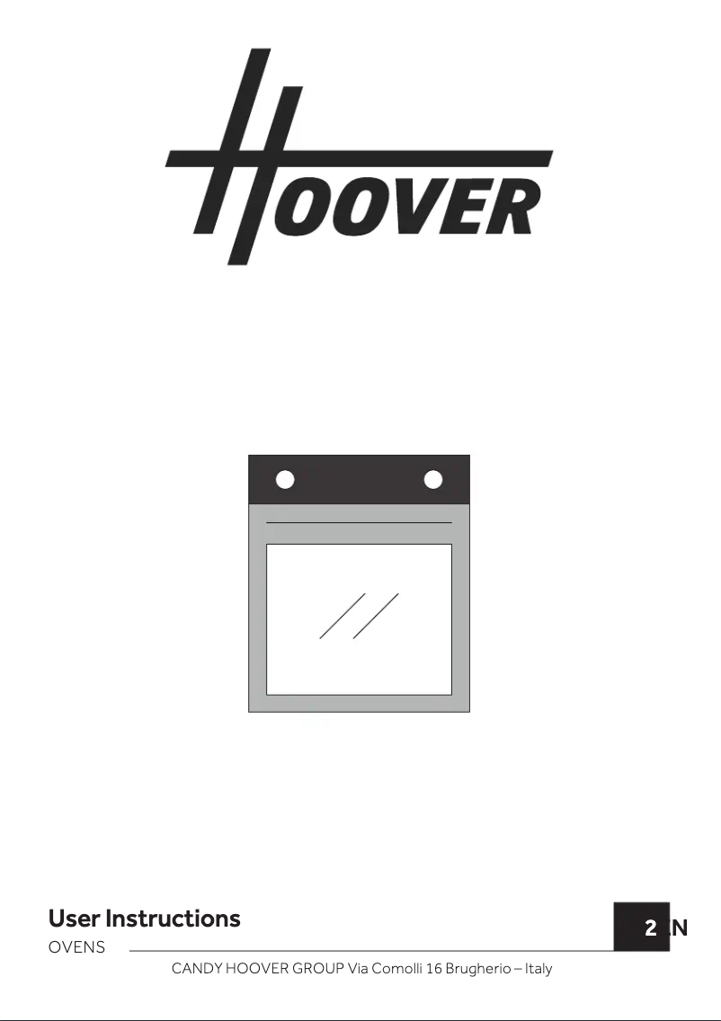 Image de la première page du manuel de l'appareil H-OVEN 300 HOC3158IN