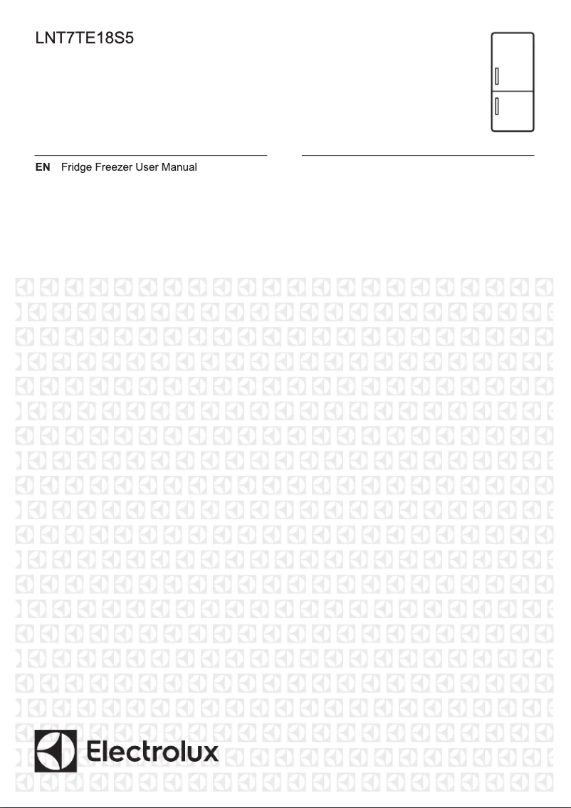 Page 1 de la notice Manuel utilisateur Electrolux LNT7TE18S5