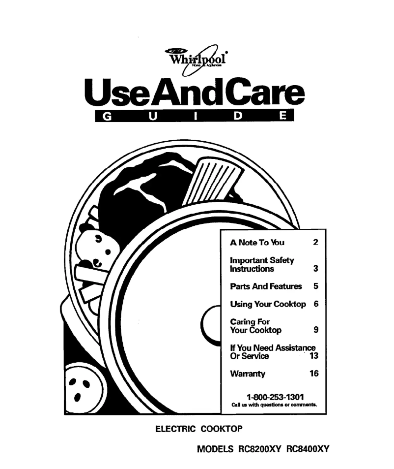 Image de la première page du manuel de l'appareil RC8400XYQ0