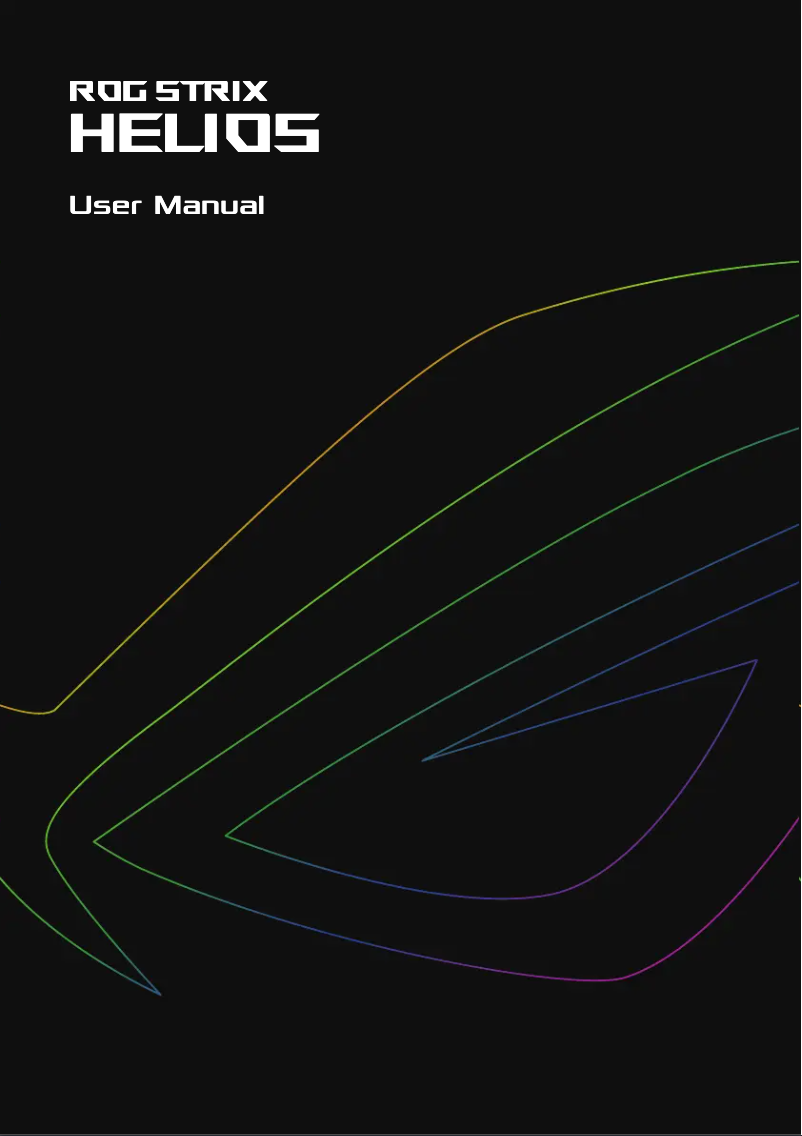 Page n°1 - Manuel utilisateur Asus ROG Strix Helios