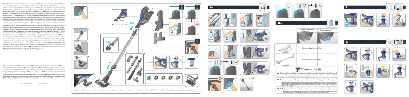 Page 1 de la notice Manuel utilisateur Tefal Air Force 360 All-In-One TY9282 TY928