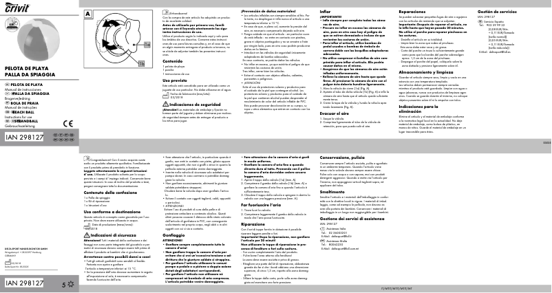 Página 1 del manual Manual de usuario Crivit IAN 298127