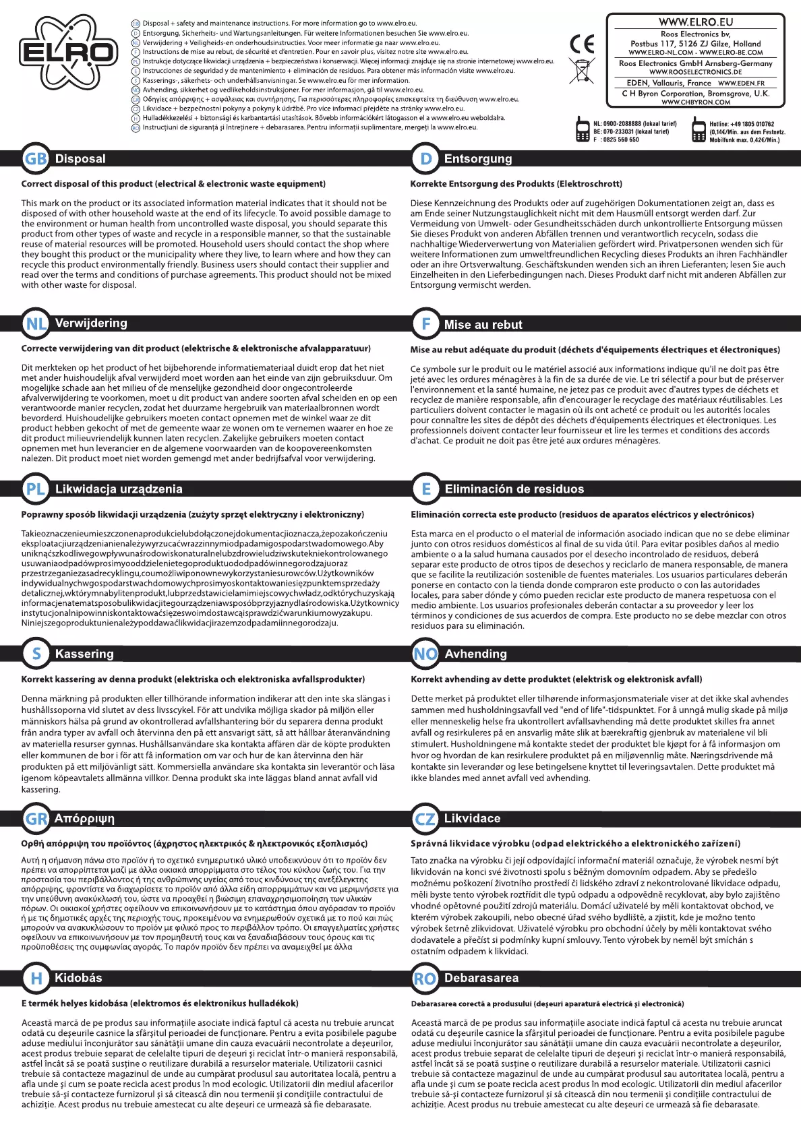 Imagen de la primera página del manual del dispositivo HE862