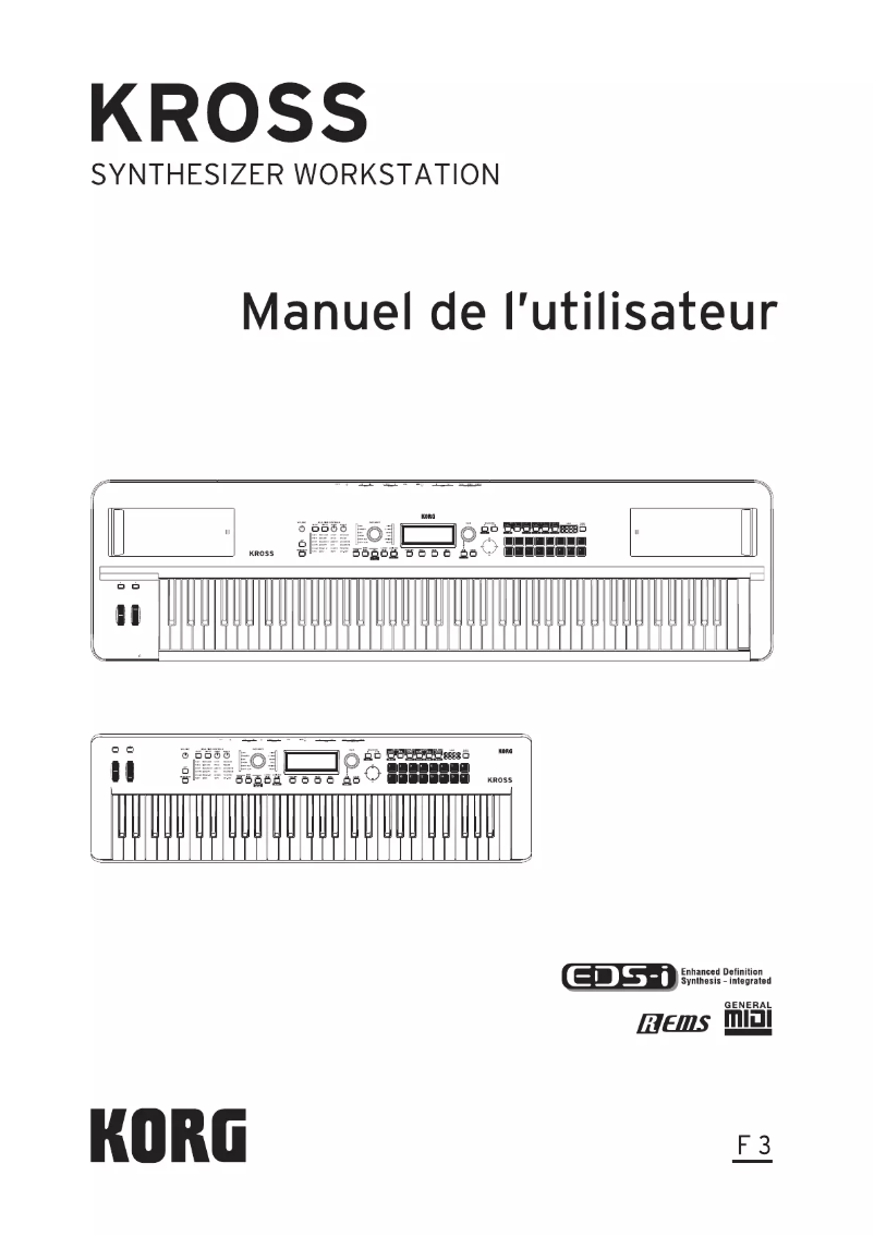 Page n°1 - Manuel utilisateur Korg Kross 88 MB