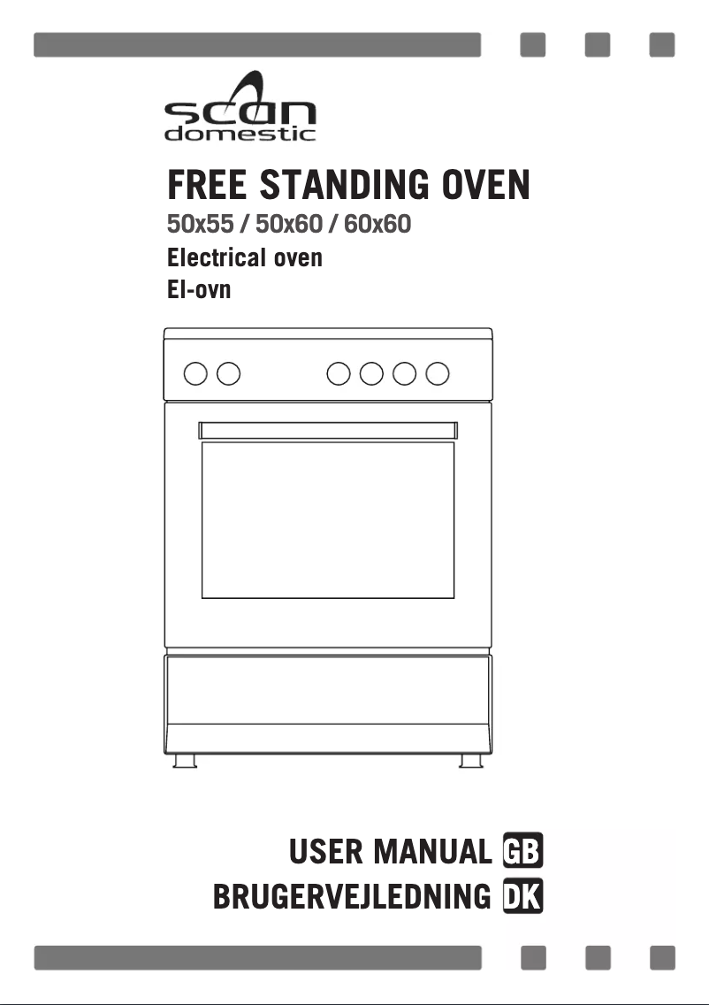 Page 1 de la notice Manuel utilisateur Scandomestic SK 403